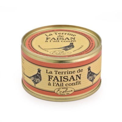 Terrina de faisán con ajo confitado | 130 g