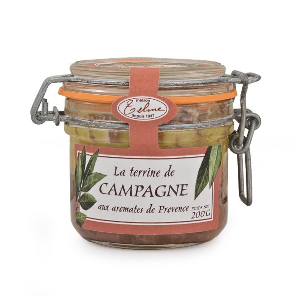 Terrina de campaña  con plantas aromaticas de Provence | 200 g