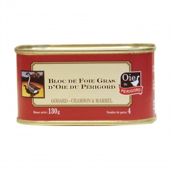 Bloque de foie gras de oca del Périgord | 130 g