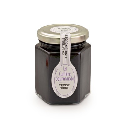 Mermelada de cereza negra