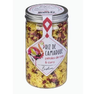 Arroz de Camarga, pétalos de rosas y curry | 280 g