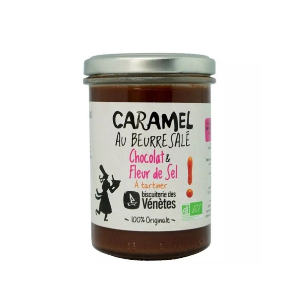 Crema de caramelo, chocolate y flor de sal.  | 220 g