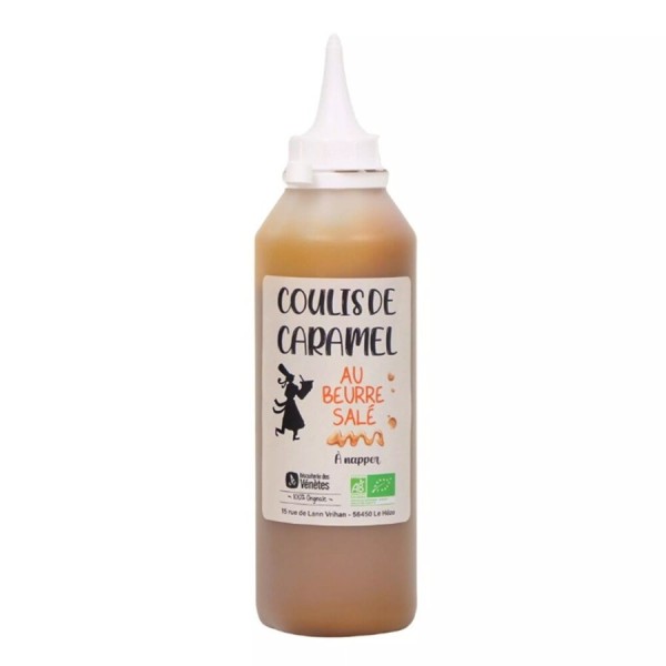 Coulis de caramelo con mantequilla salada.  | 350 g
