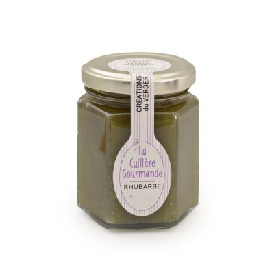 Mermelada de ruibarbo 225 g - mermelada artesana francesa | Tu Rincón de Francia