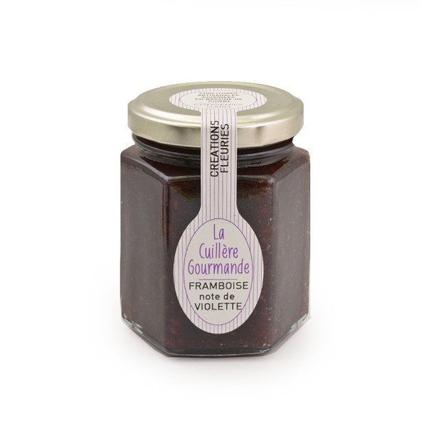 Mermelada de frambuesa con aroma de violeta | 225 g