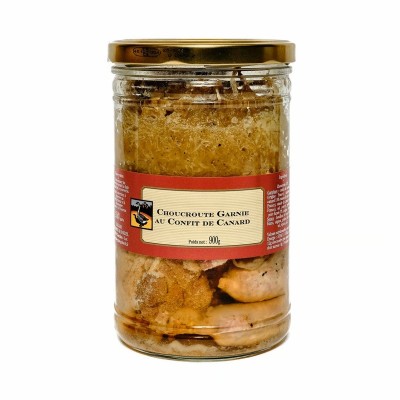 Choucroute con confit de pato | 900 g | Cocina Francesa Tradicional | Tu Rincón de Francia