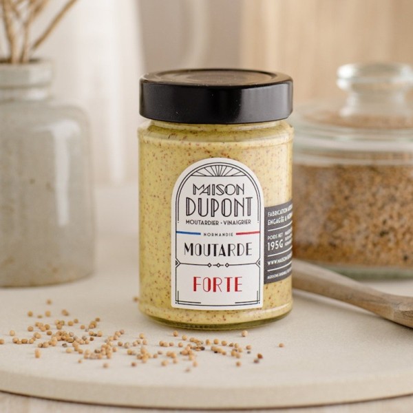 Mostaza artesanal fuerte | 195 g