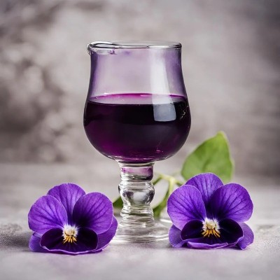 Sirope Artesanal sabor violeta| Tu Rincón de Francia