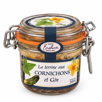Terrina con pepinillos y ginebra | Tu Rincón de Francia