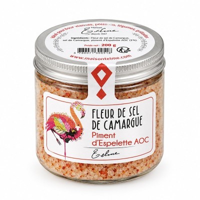 Flor de sal de Camargue Pimento de Espelette | Tu rincón de Francia